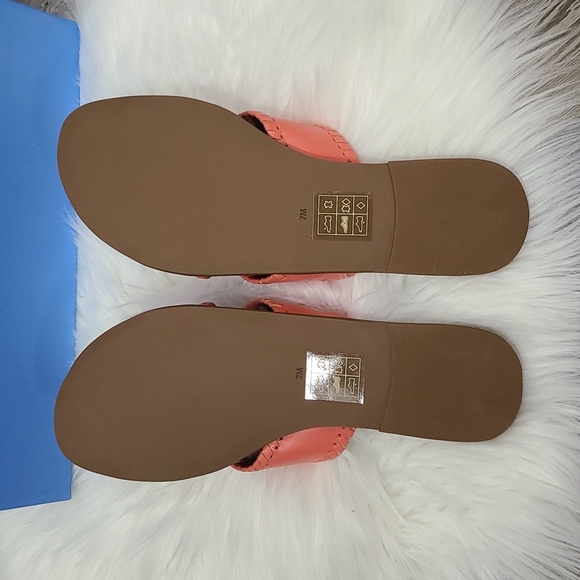 NIB Jack Rogers Sloane X Band Sandals – Coral - Picture 8 of 9